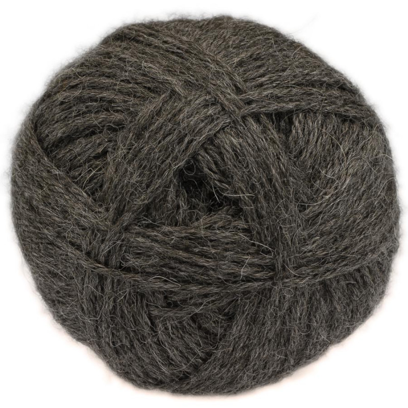 Grey - 100% baby llama - Medium - 100 gr./ 218 yd.