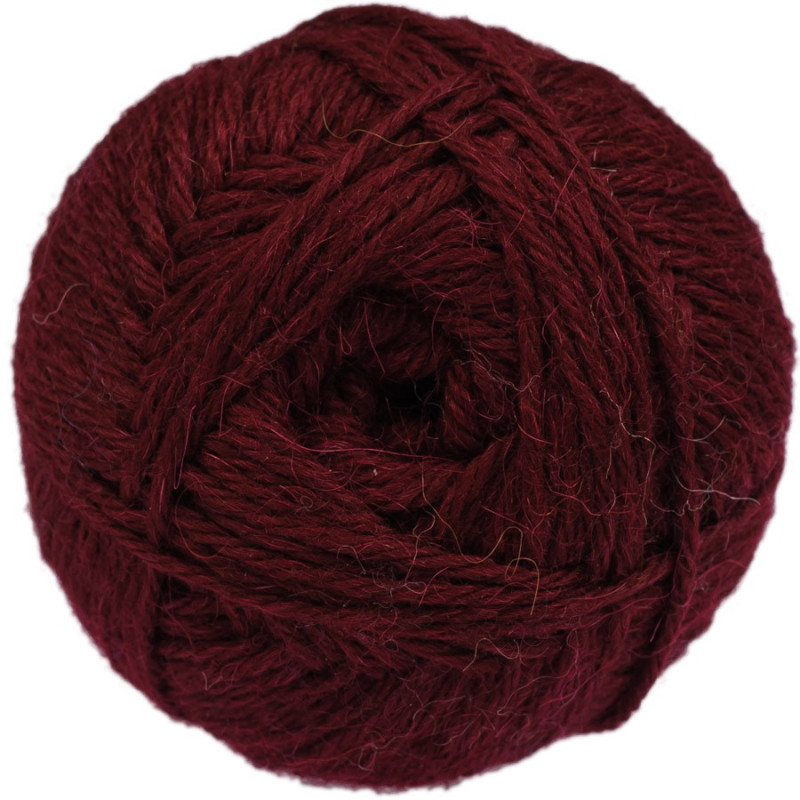 Bordeaux - Baby llama/Merino wool - Bulky - 100 gr./178 yd.