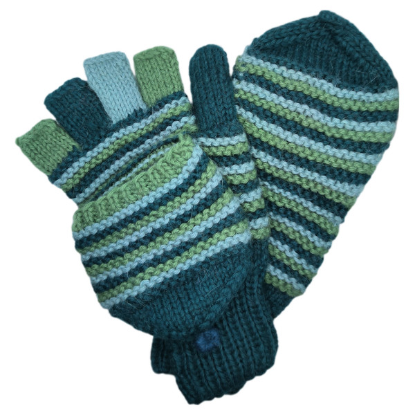 Mitten-Gloves - Hand-knitted - Size M