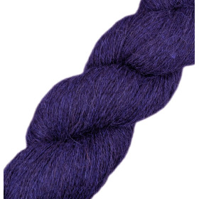 Mottled Purple - Llama Alpaca FS - Fingering - 100g / 400yd