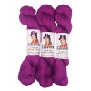 Magenta Violet – Baby Llama & Silk – 50 g / 219 yd.