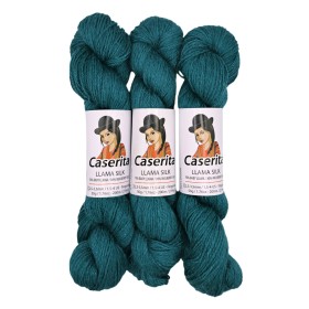 Teal Green – Baby Llama & Silk – 50 g / 219 yd.
